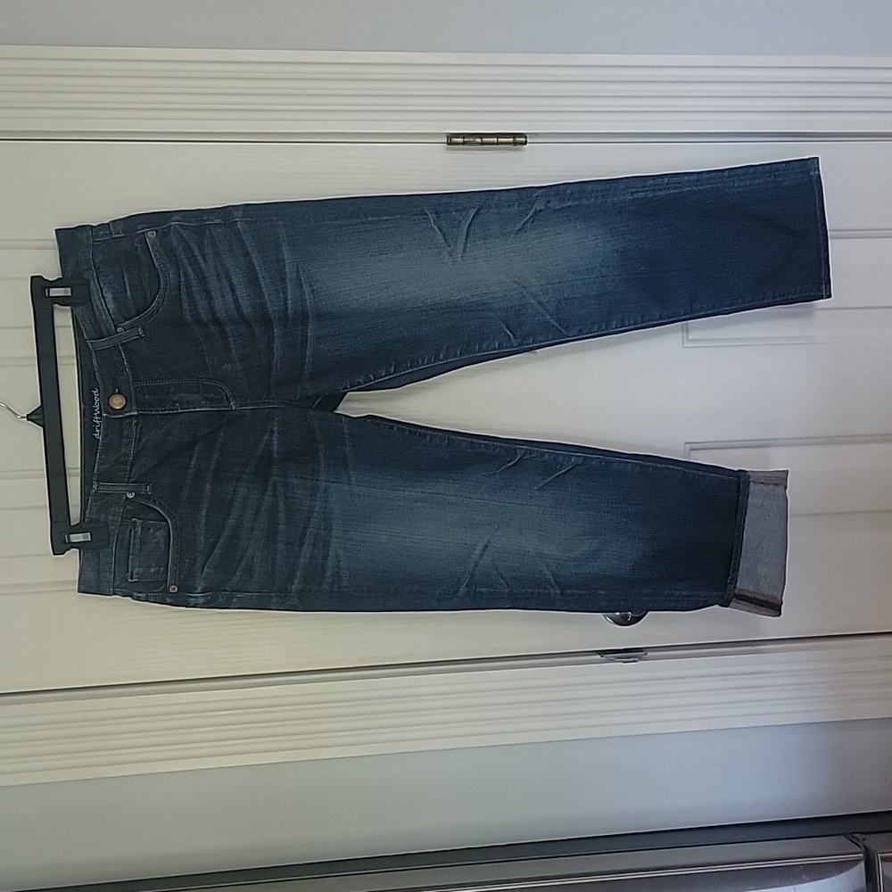 DRIFTWOOD JEAN DENIM CROPS SIZE 26